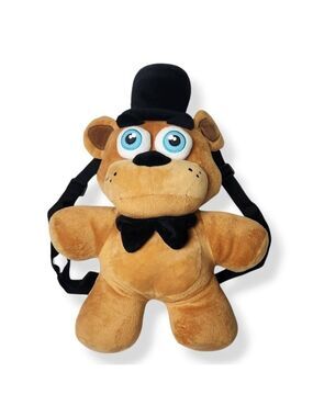 Five Nights At Freddy's Freddy Fazbear Plush Mini Backpack